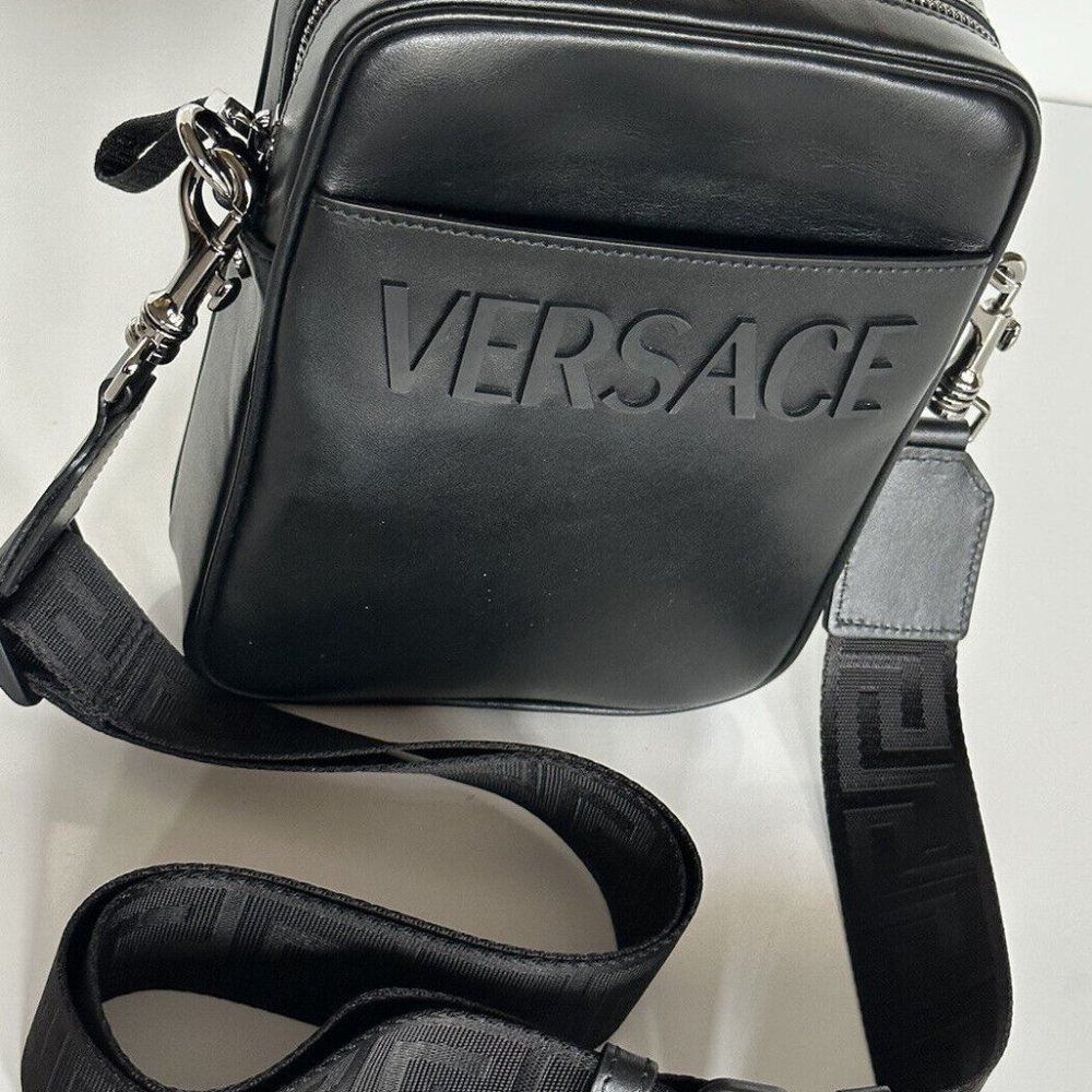 Versace Black Messenger BAG